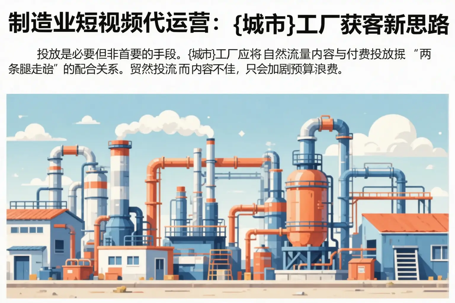 制造业短视频代运营：进贤工厂获客新思路